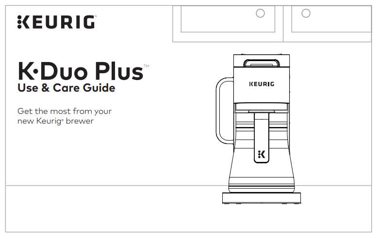 keurig k duo owners manual