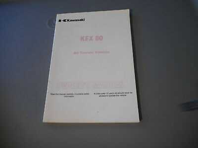 kfx 400 owners manual