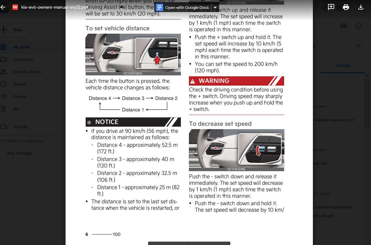 kia ev6 owners manual