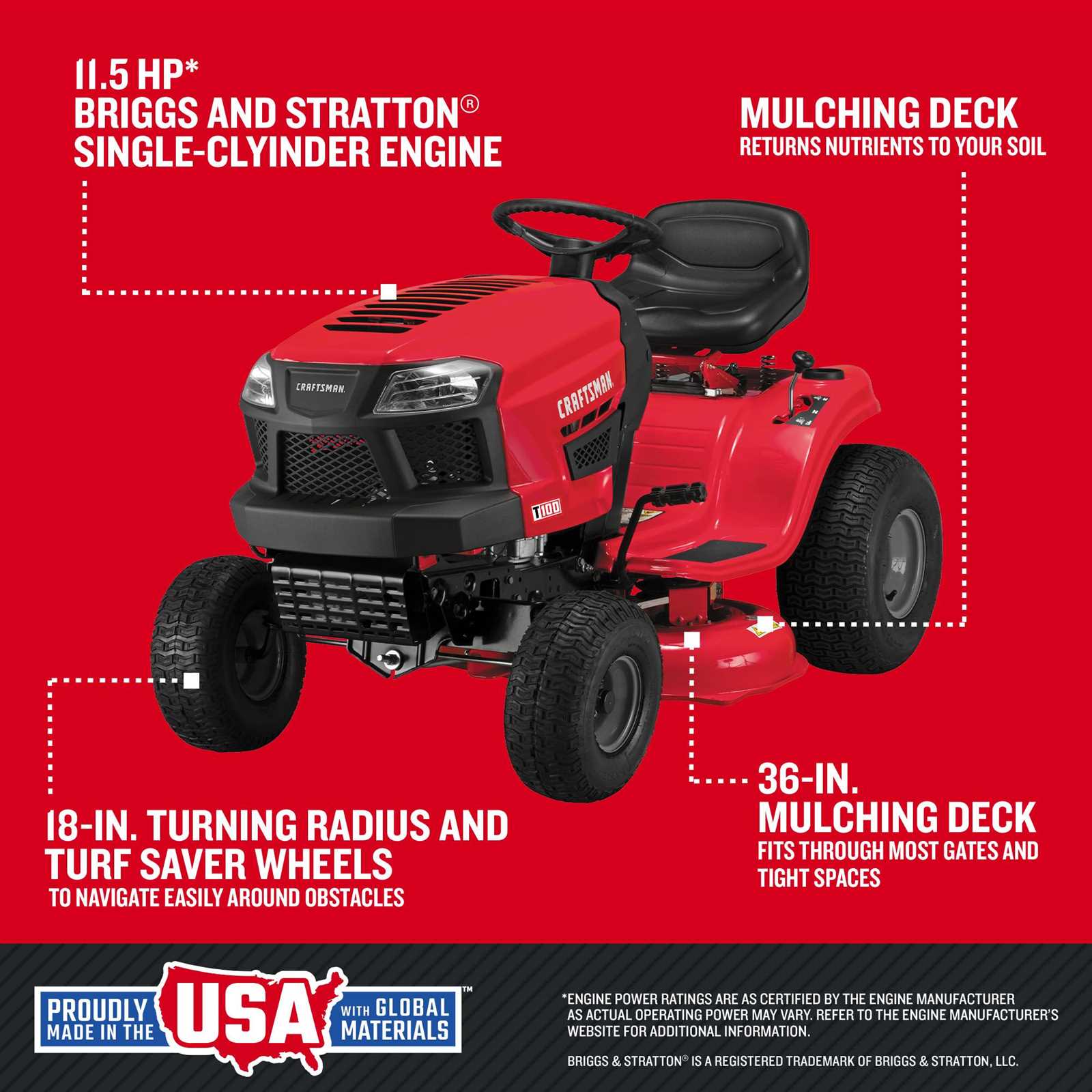 craftsman t140 owners manual