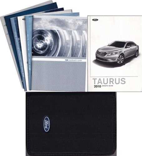 2010 ford taurus owners manual