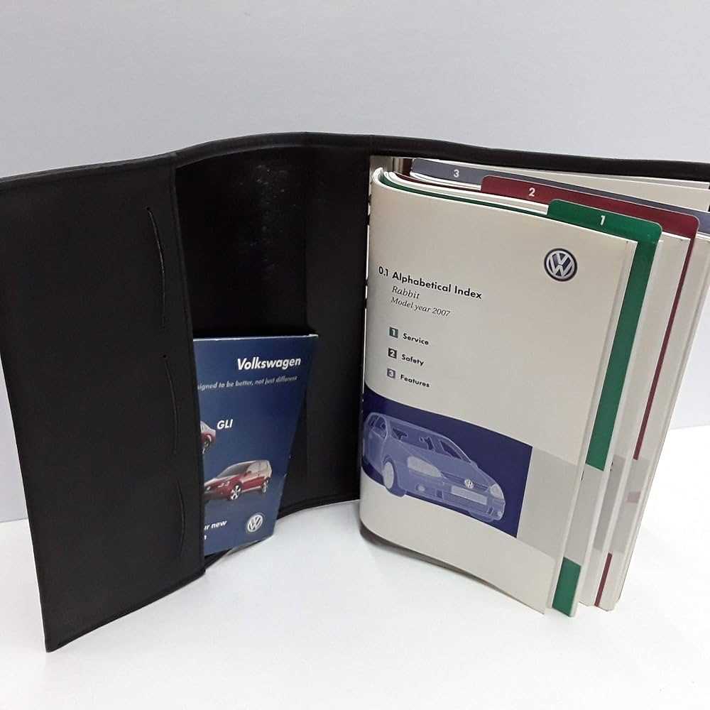 2007 vw rabbit owners manual