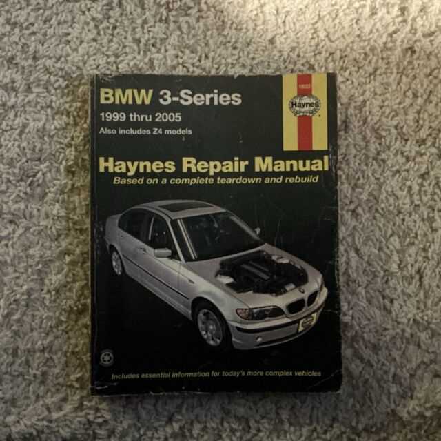 2005 bmw 325i owners manual