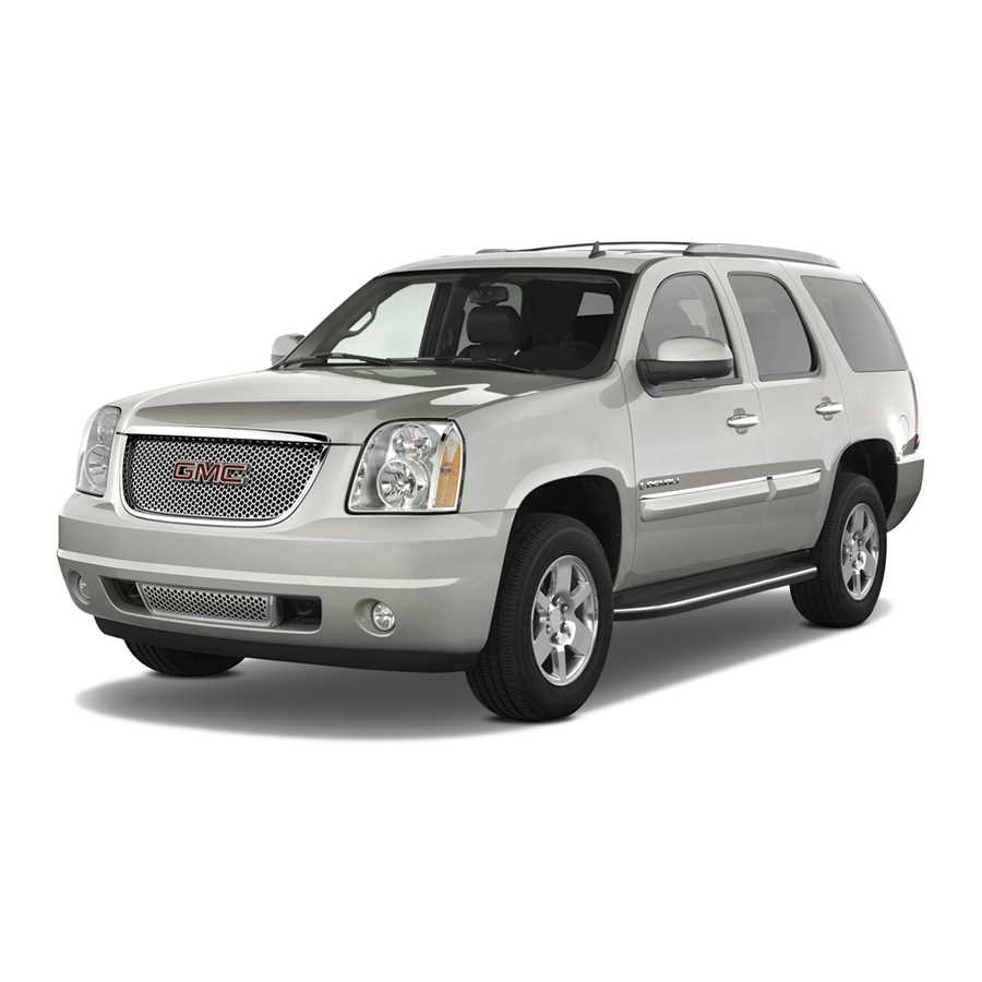 gmc yukon owners manual