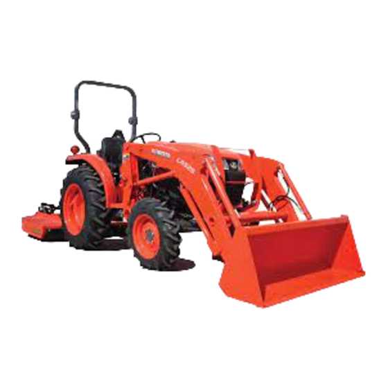 kubota la525 owners manual