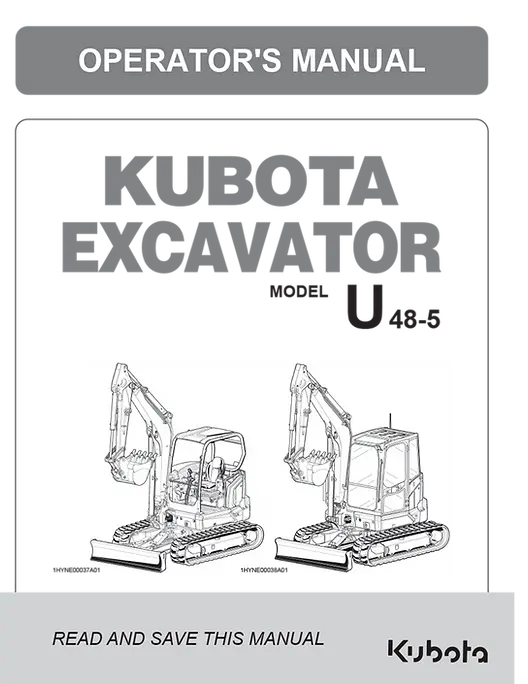 kubota owners manual free download