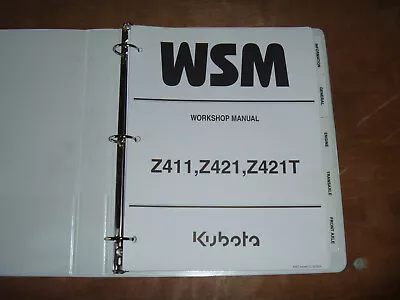 kubota zg123s owners manual