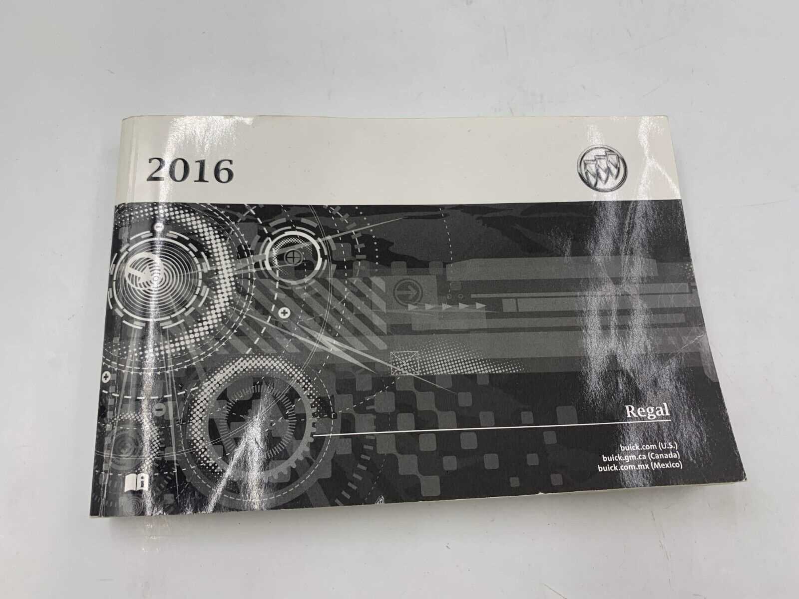 2015 buick regal owners manual