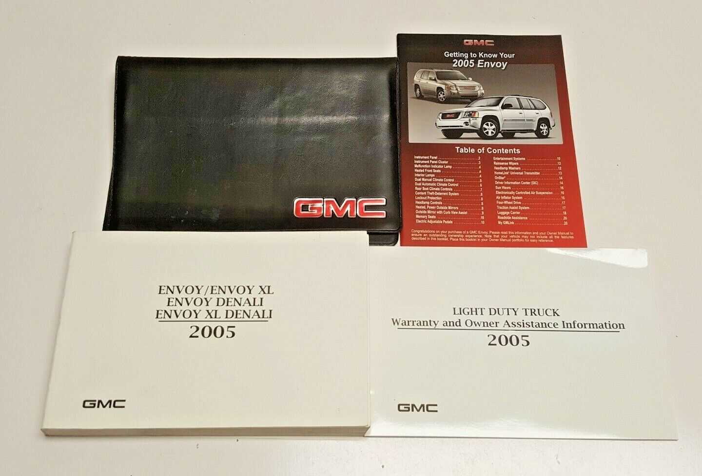 2005 gmc envoy xl owners manual