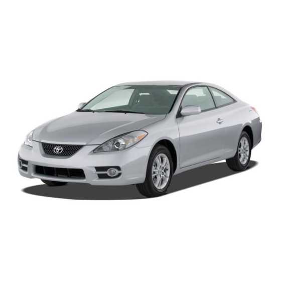 2002 toyota solara owners manual