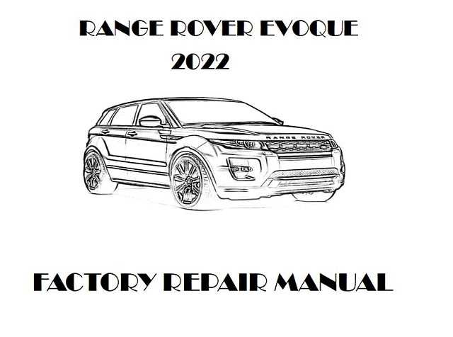 land rover evoque owners manual