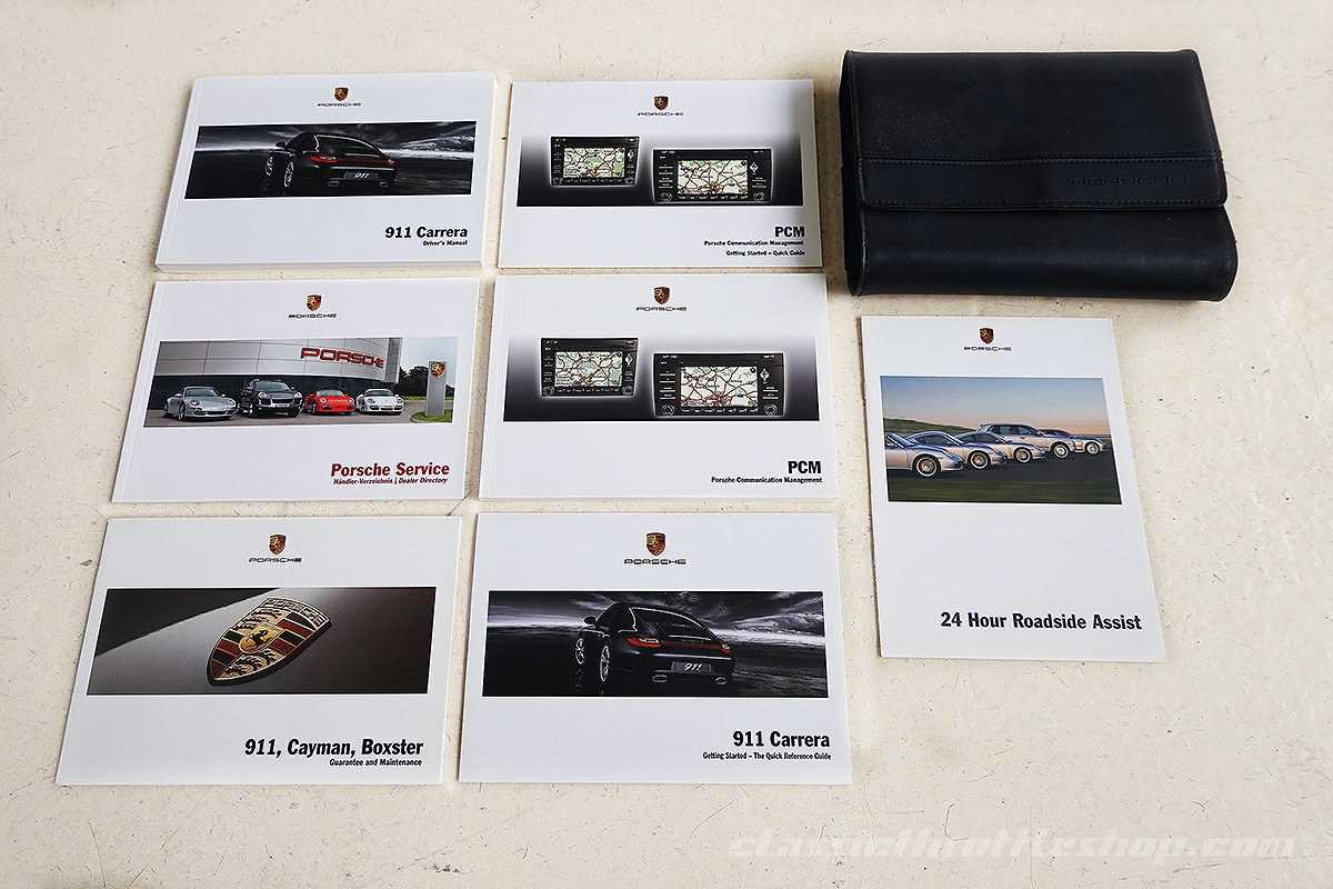 porsche 997 owners manual