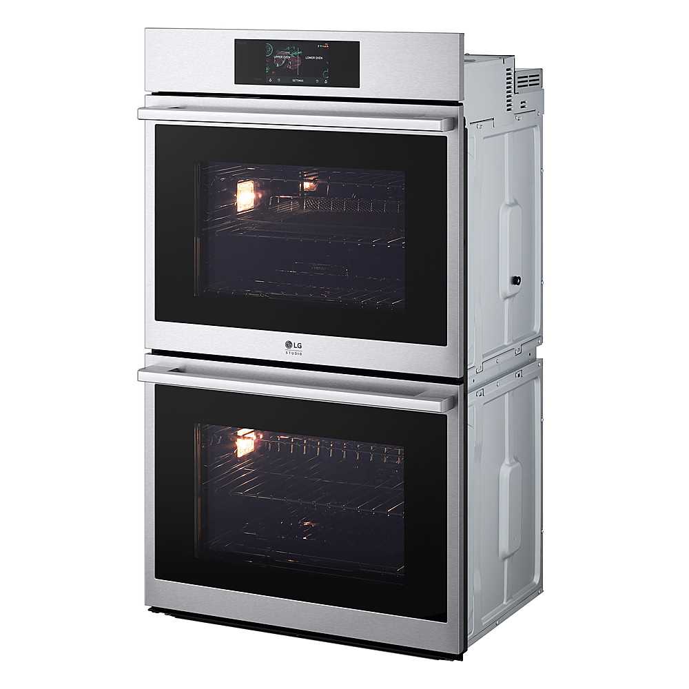 lg double oven electric range owners manual