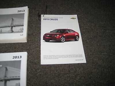 owners manual for 2013 chevy cruze