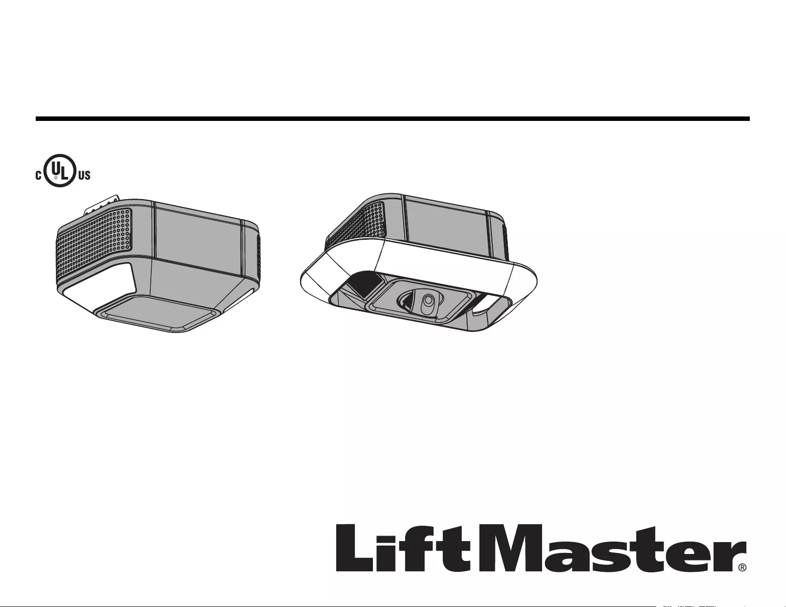 liftmaster garage door opener owners manual