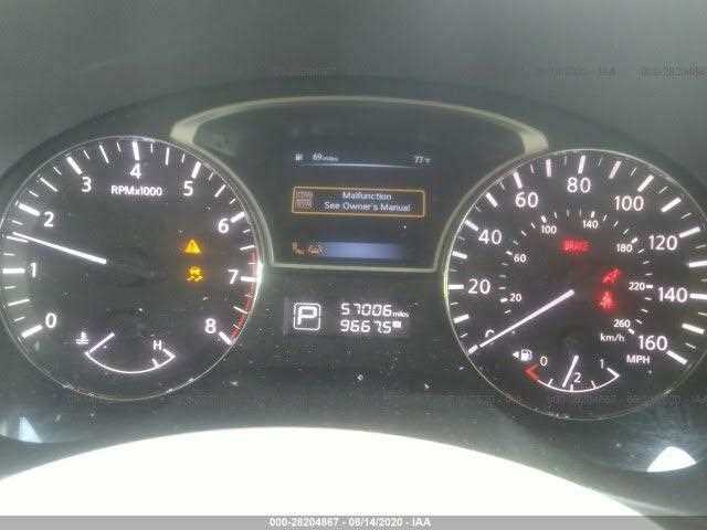 malfunction see owners manual nissan altima 2015