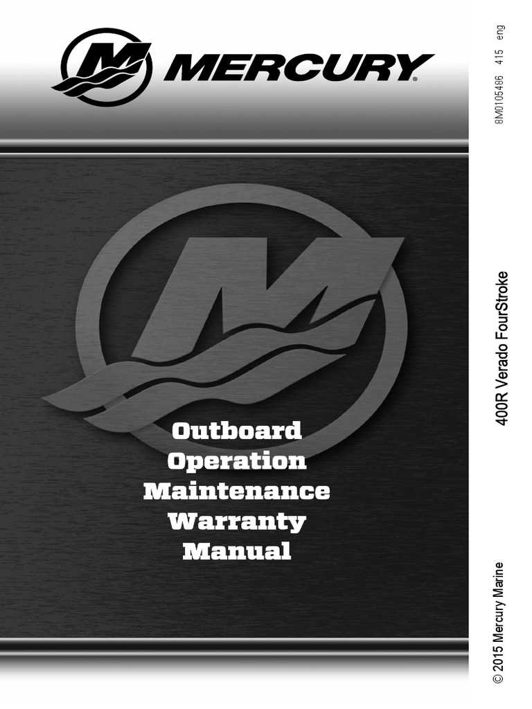 mercury verado owners manual