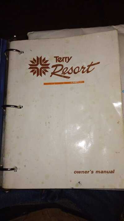 1996 terry travel trailer owners manual