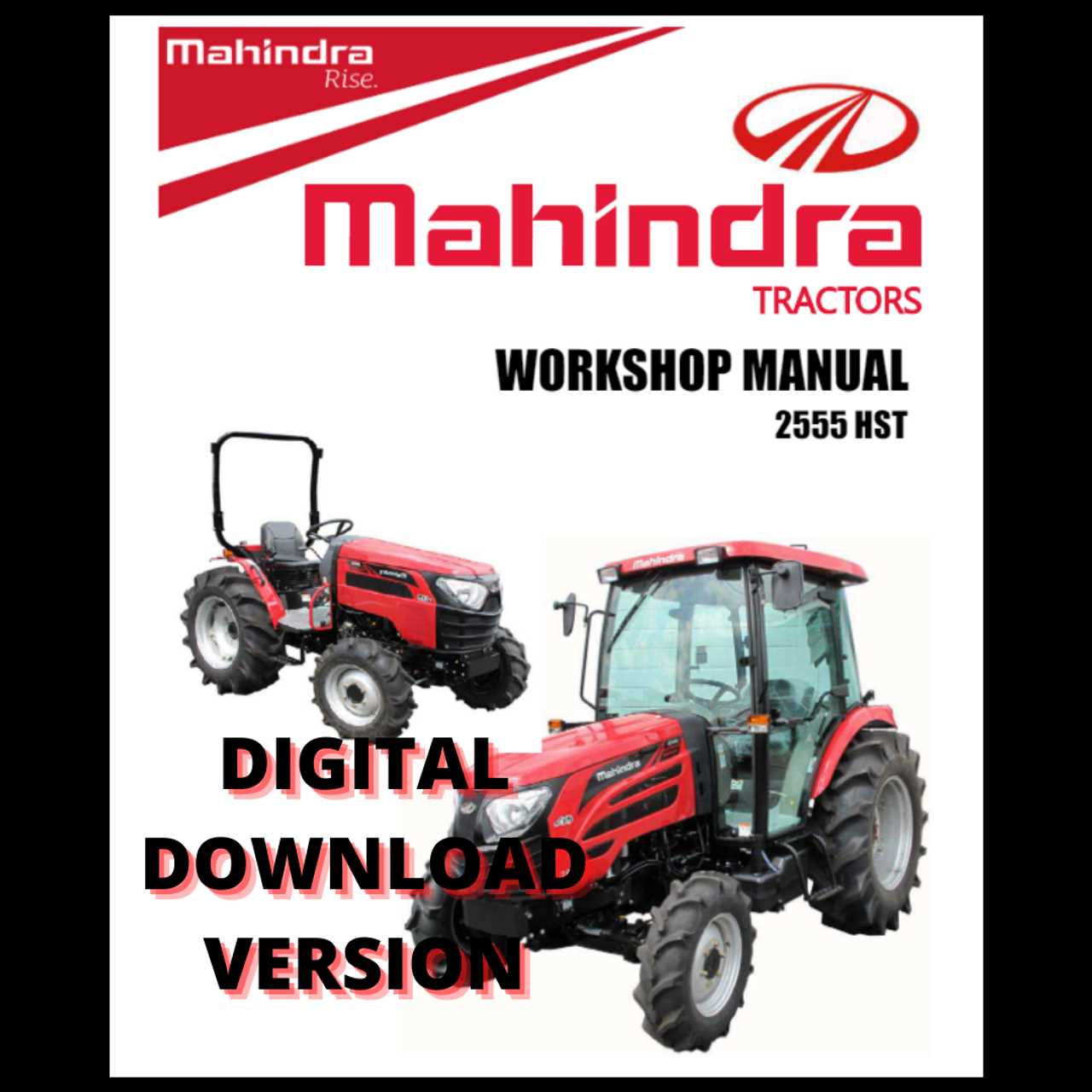 mahindra 2555 owners manual