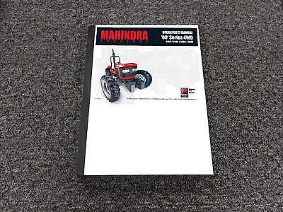 mahindra 5500 owners manual