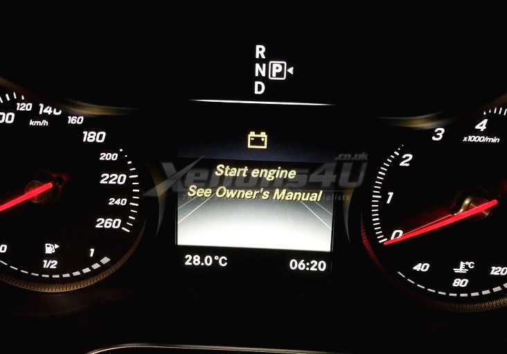 malfunction see owners manual mercedes