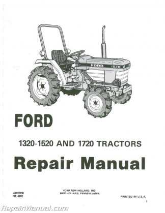 massey ferguson 1540 owners manual