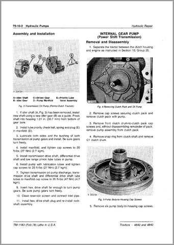 massey ferguson 1540 owners manual