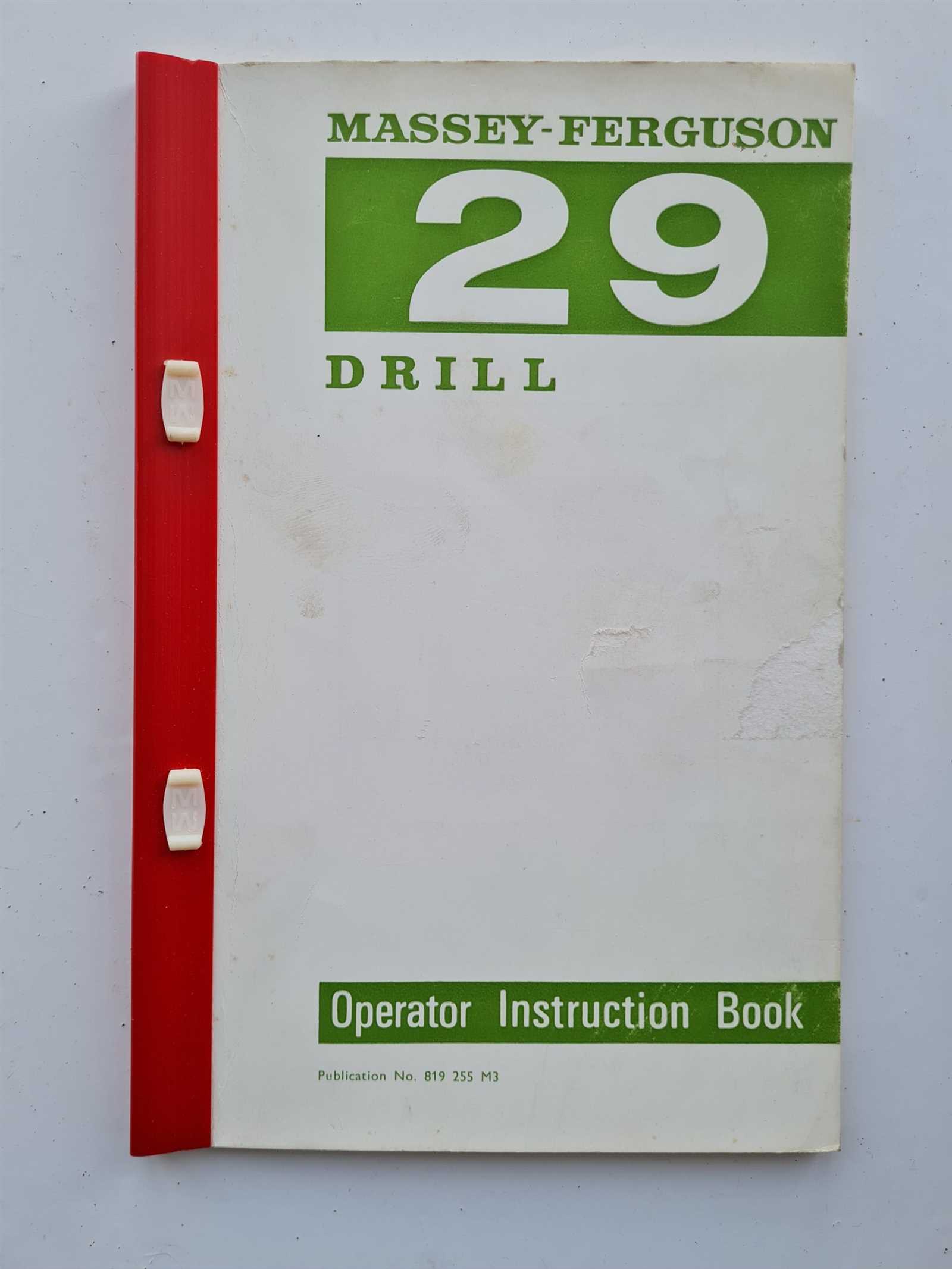 massey ferguson 255 owners manual