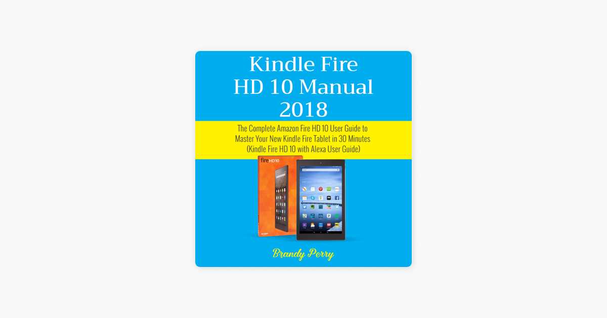 amazon fire tablet 10 owners manual