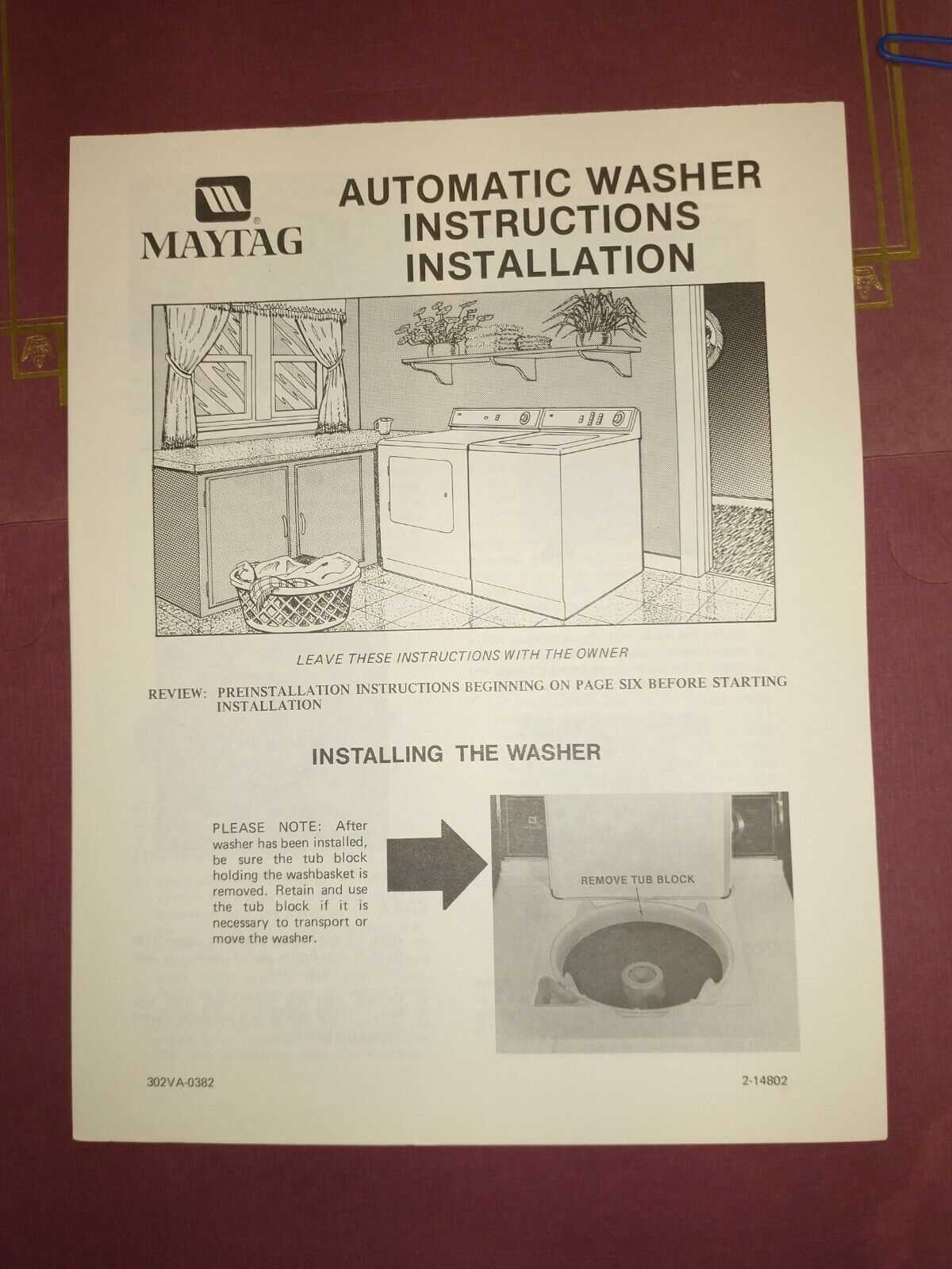 maytag bravos xl owners manual