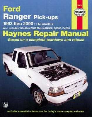 mazda b4000 owners manual