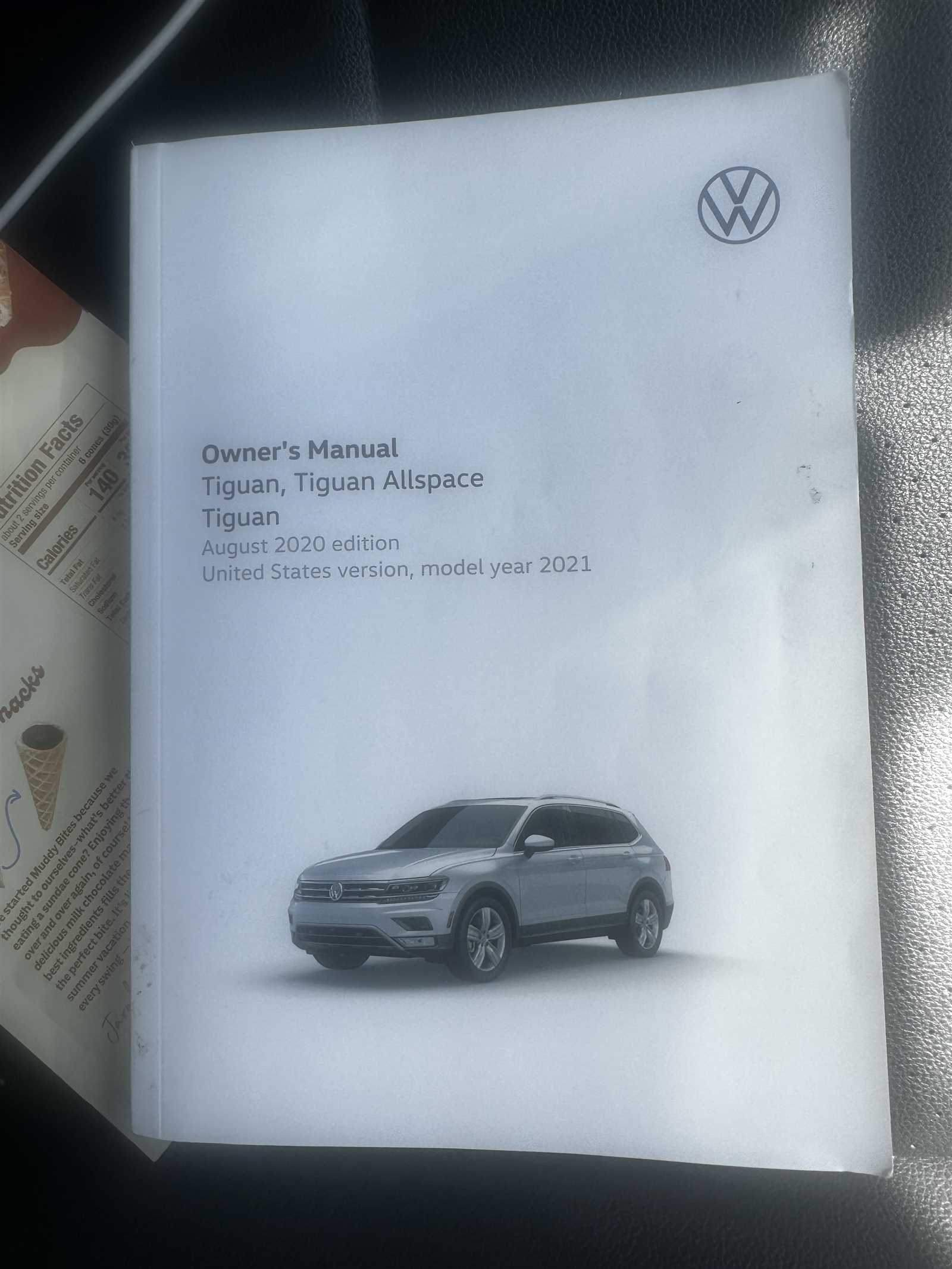 volkswagen tiguan owners manual