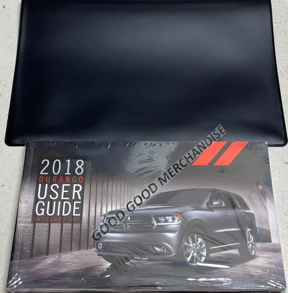 2018 durango owners manual