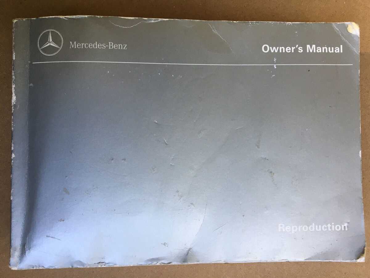 mercedes r500 owners manual