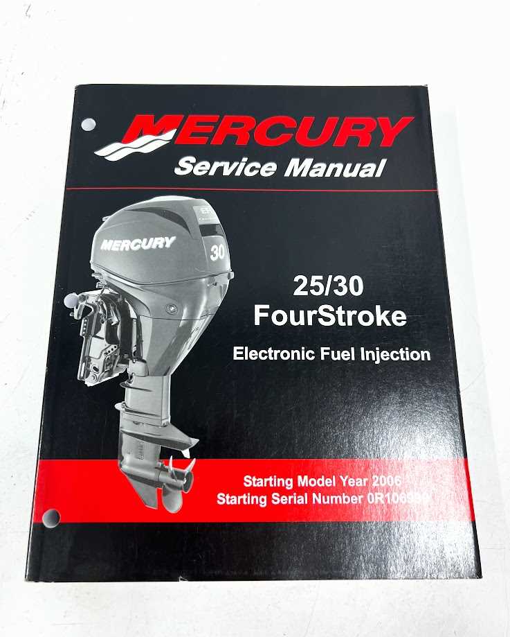 mercury 225 optimax owners manual