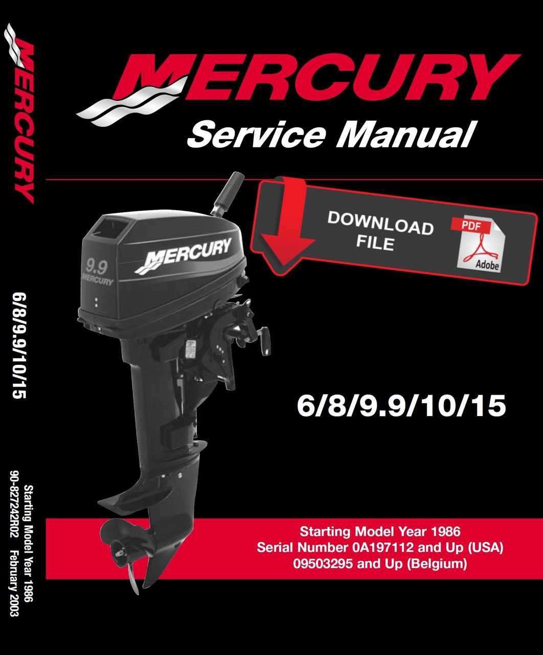 mercury outboard motor owners manual