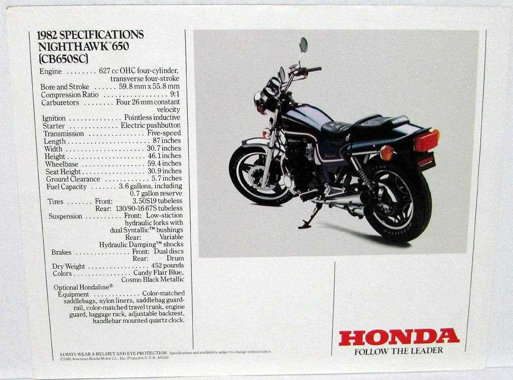 1984 honda nighthawk 650 owners manual