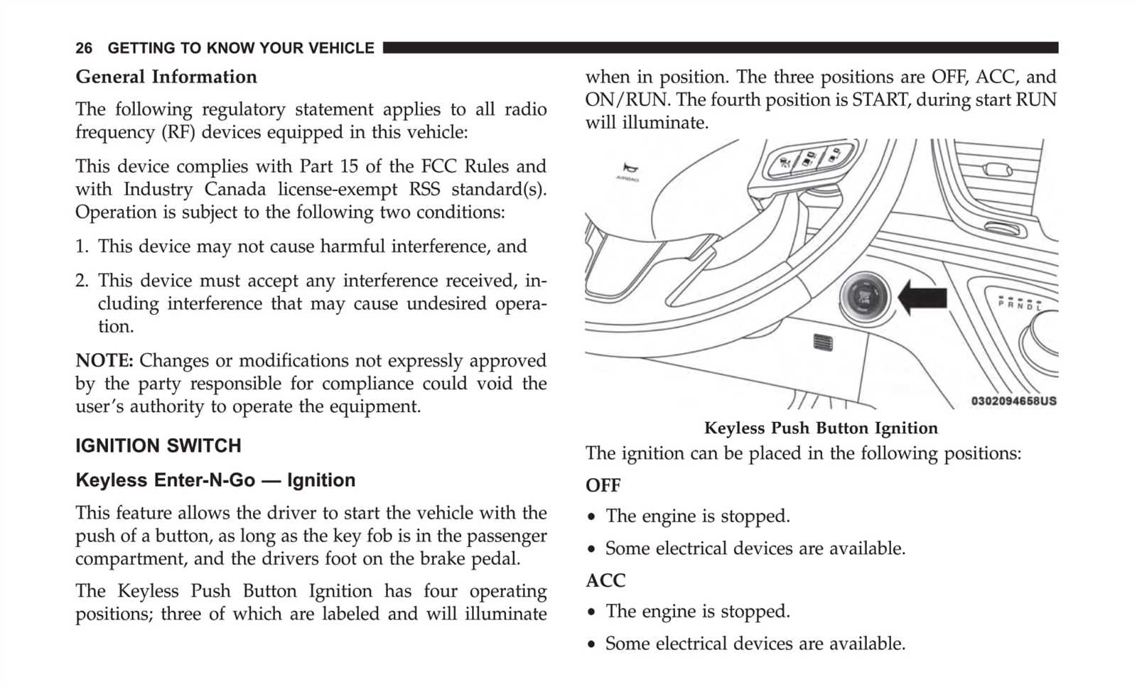 2018 chrysler pacifica owners manual