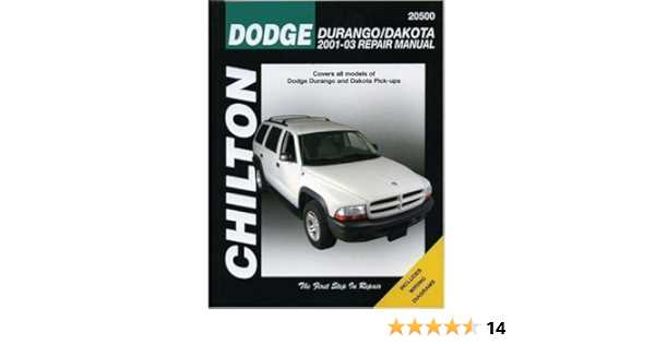 2002 dodge durango owners manual