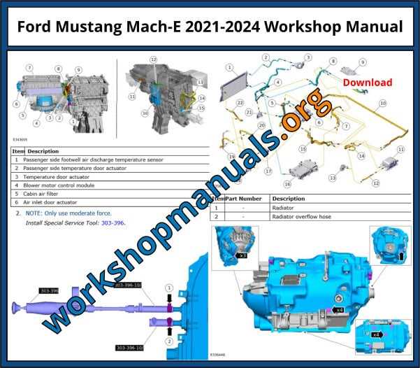 mustang mach e owners manual