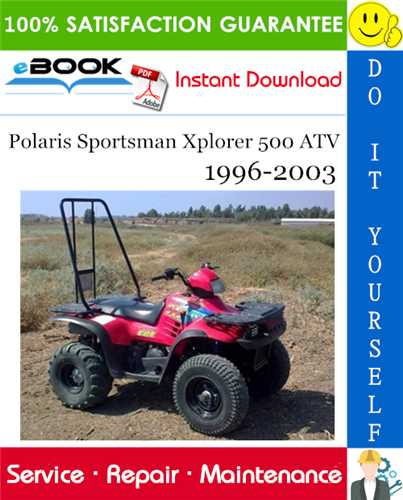 2000 polaris sportsman 500 owners manual