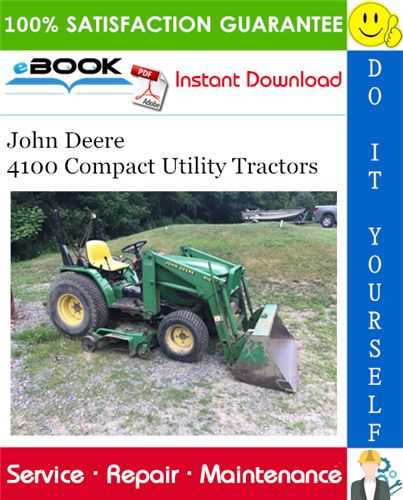 john deere 4100 owners manual