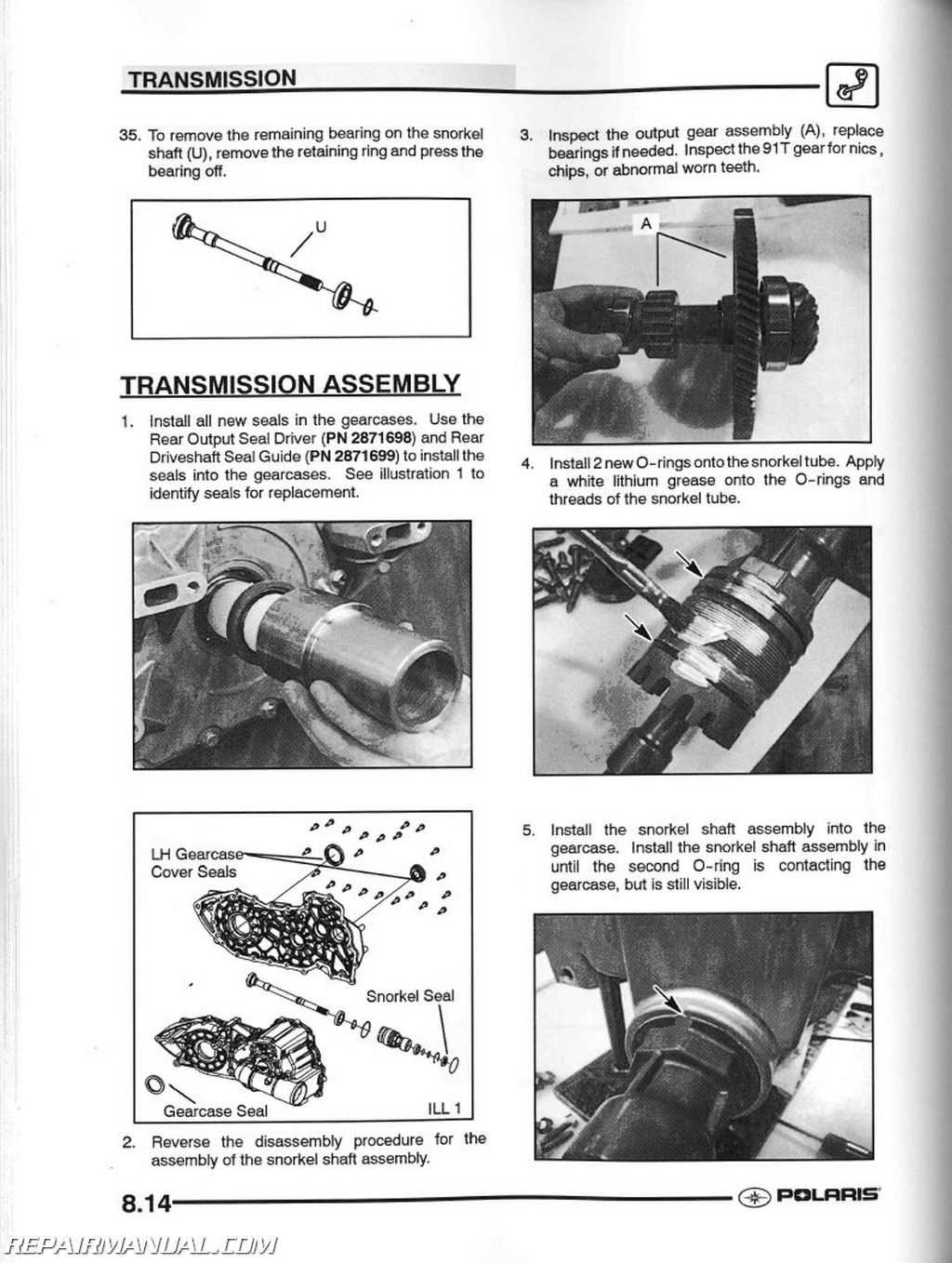 polaris sportsman 500 ho owners manual