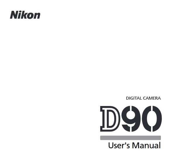 nikon d90 owners manual