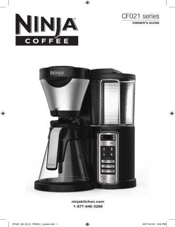 ninja coffee maker owners manual