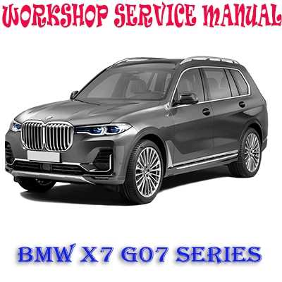 2020 bmw x7 owners manual