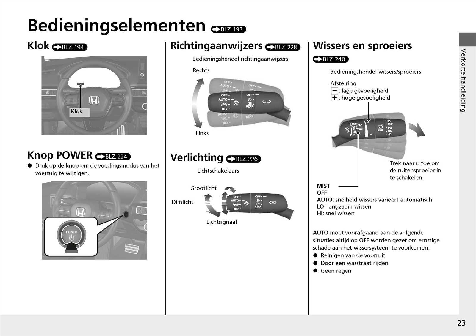 honda civic owners manual 2023