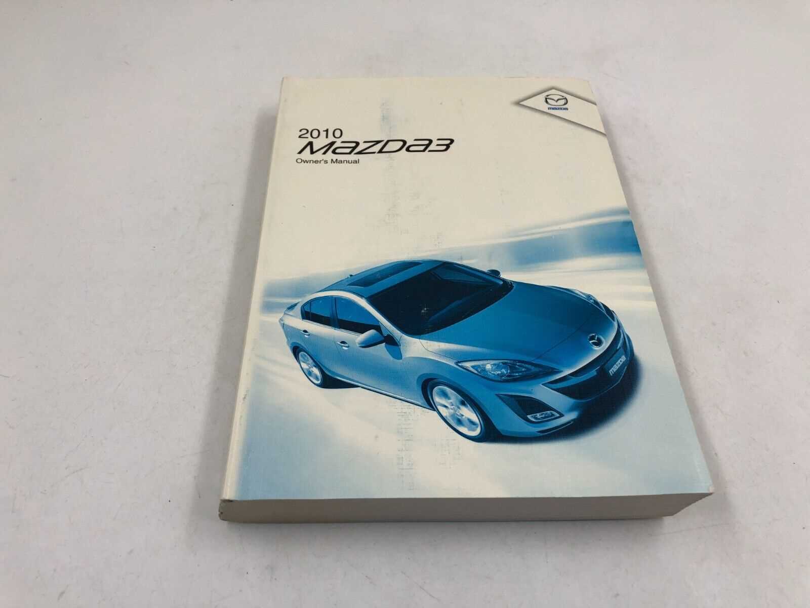 mazda axela 2010 owners manual