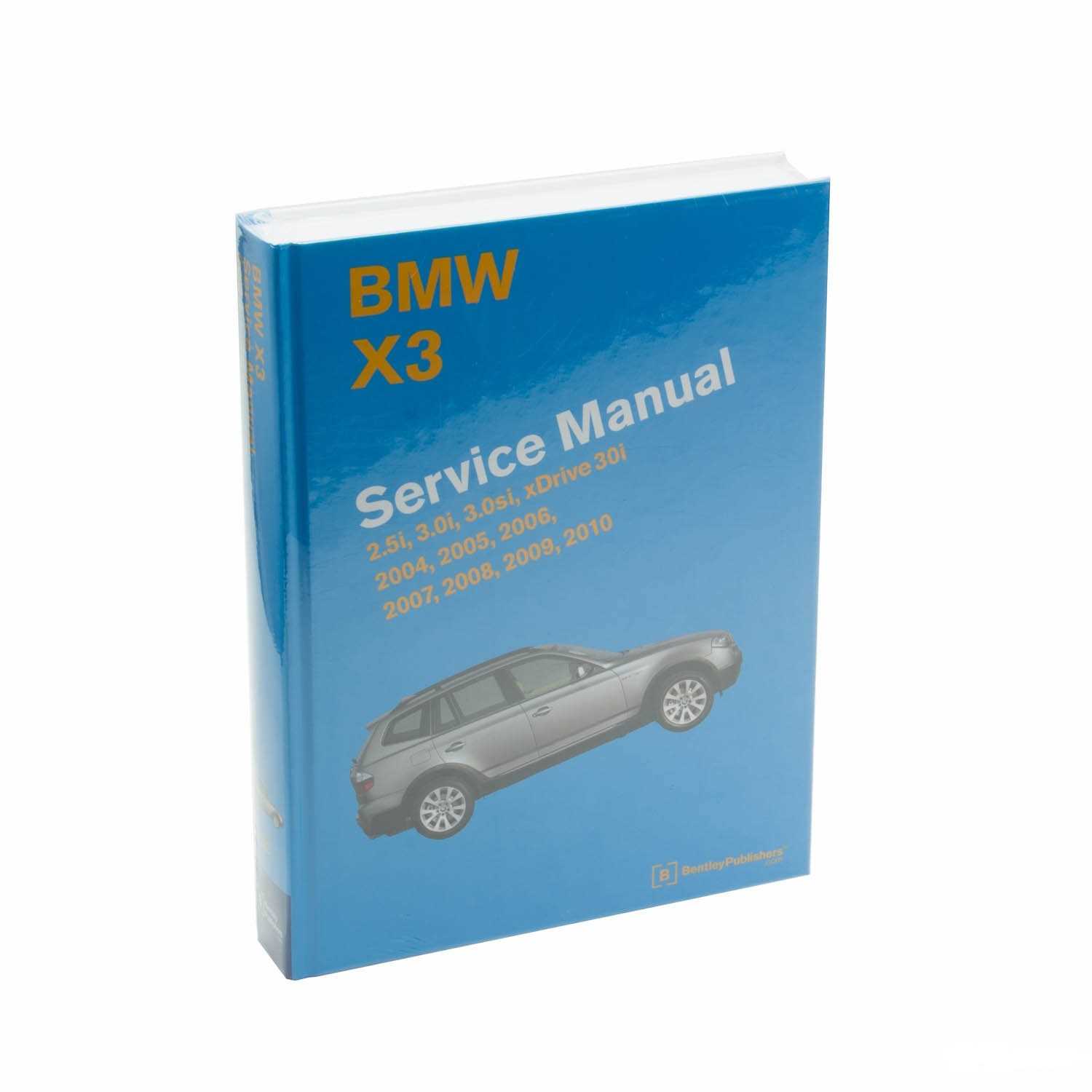 2005 bmw x3 owners manual