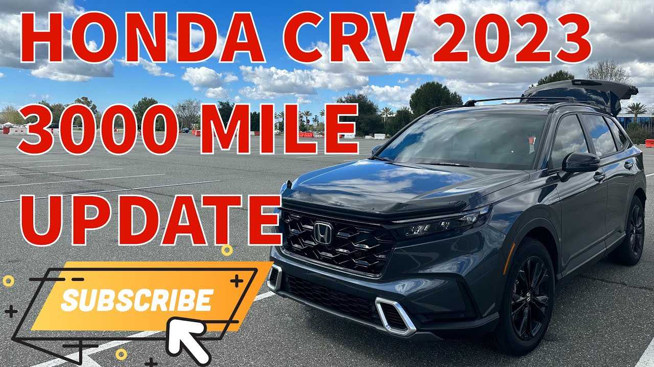 2023 honda crv sport touring owners manual